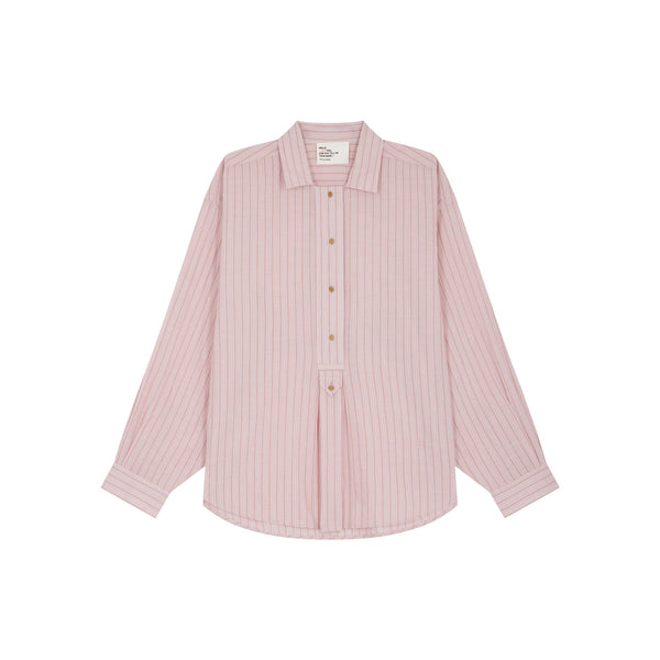LEON & HARPER Chams Long Sleeve Shirt in Pink