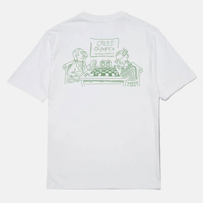 EDMMOND STUDIOS Chess Olympics T Shirt in White