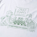 EDMMOND STUDIOS Chess Olympics T Shirt in White
