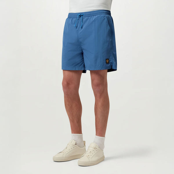 BELSTAFF Clipper Swimshort in Marine Blue
