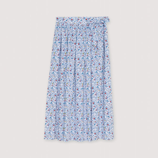 THE NEW SOCIETY Cloe Cotton Skirt in Cloe Print