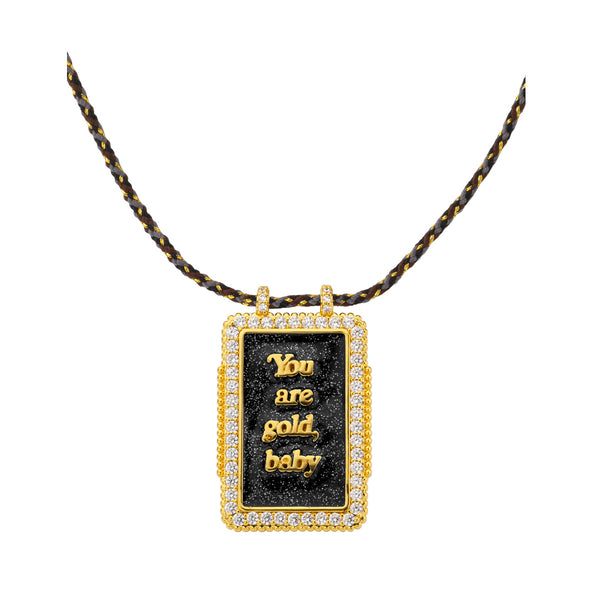 MYA BAY Gold Baby Twice Boheme Necklace in Gold
