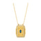 MYA BAY Mystic Blue Twice Boheme Necklace in Gold