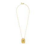 MYA BAY Mystic Blue Twice Boheme Necklace in Gold