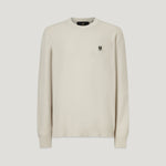 BELSTAFF Coast Knitted Jumper in Silver Birch