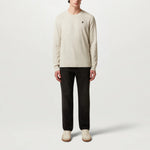 BELSTAFF Coast Knitted Jumper in Silver Birch