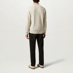 BELSTAFF Coast Knitted Jumper in Silver Birch