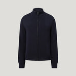 BELSTAFF Commander Full Zip Jumper in Dark Ink