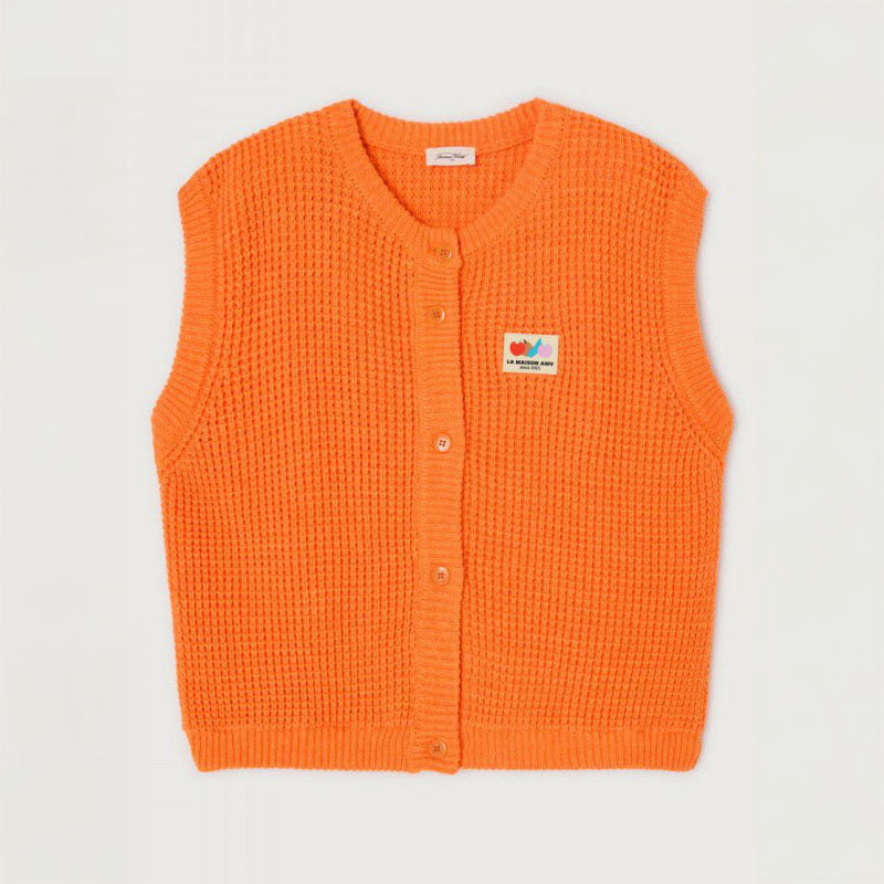 AMERICAN VINTAGE Crashway Cardigan in Flou Melon