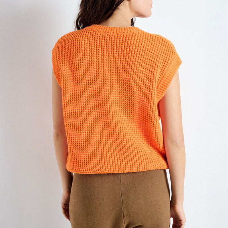 AMERICAN VINTAGE Crashway Cardigan in Flou Melon