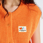 AMERICAN VINTAGE Crashway Cardigan in Flou Melon