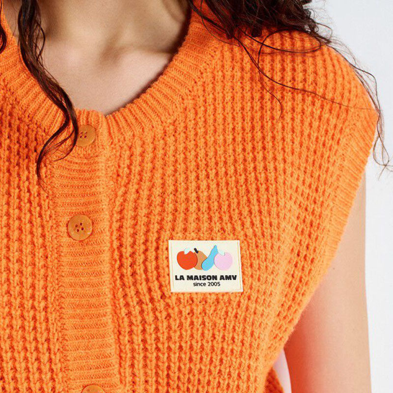 AMERICAN VINTAGE Crashway Cardigan in Flou Melon