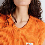 AMERICAN VINTAGE Crashway Cardigan in Flou Melon