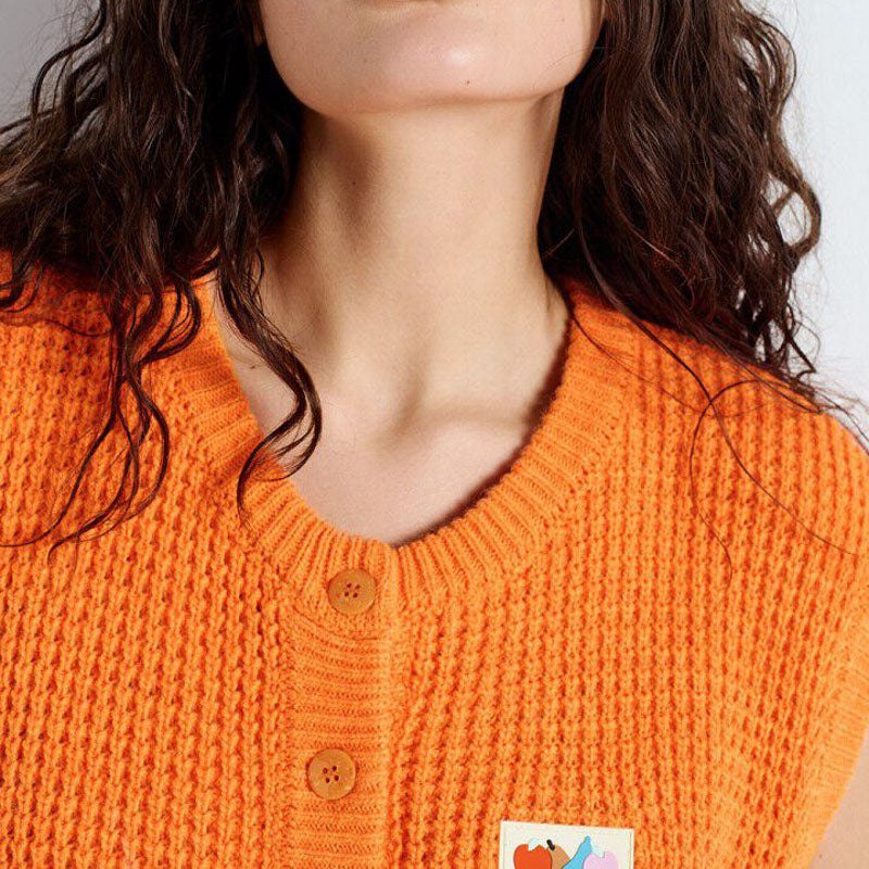 AMERICAN VINTAGE Crashway Cardigan in Flou Melon