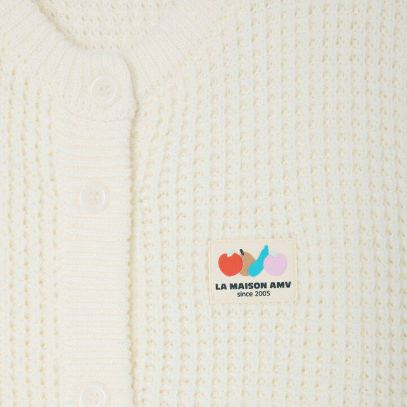 AMERICAN VINTAGE Crashway Cardigan in Pearl