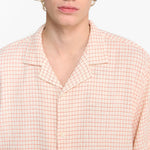 EDMMOND STUDIOS Captains Dinner Short Sleeve Shirt in Plain red