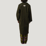 ORFEO Cash Trench Coat in Khaki