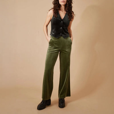 TRAFFIC PEOPLE Ceeci Waistcoat in Black