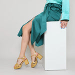 ESSKA Charlie Heels in Gold Metallic