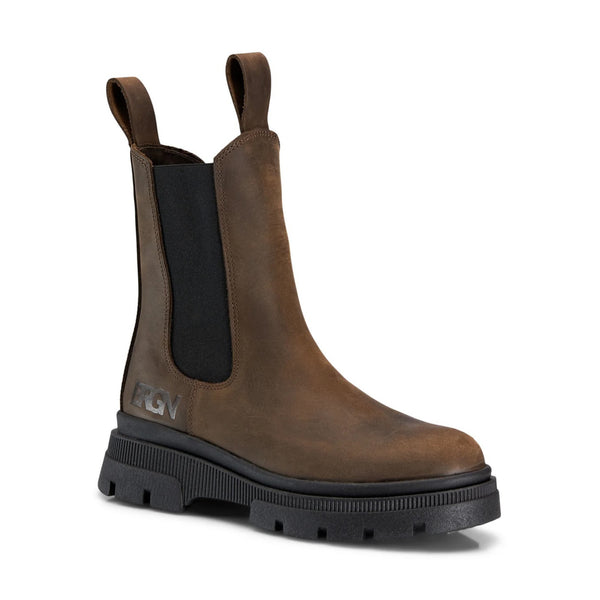 BRGN Chelsea Boot in Brown