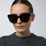 GLAS Chloe Sunglasses in Dark Brown
