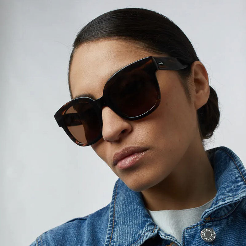GLAS Chloe Sunglasses in Dark Brown