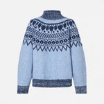 BAUM UND PFERDGARTEN Ciana Jumper in Blue Fair Isle