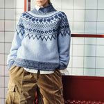 BAUM UND PFERDGARTEN Ciana Jumper in Blue Fair Isle