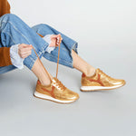 ESSKA Cinda Trainers in Gold