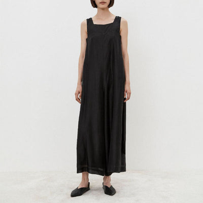 MEI MEIJ Square Neck Jumpsuit in Black
