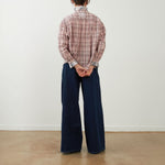 ORFEO Montan Check Blouse in Pink