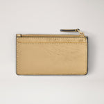 MULBERRY Continental Zipped Long Card Holder in Somerset Gold