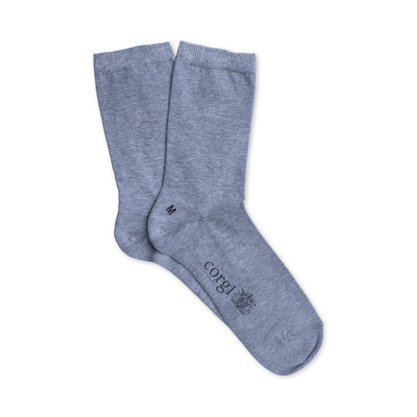 CORGI Womens Cotton Socks in Denim