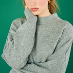 JUMPER 1234 Crew Neck Merino Wool Jumper in Smoke
