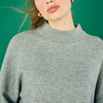 JUMPER 1234 Crew Neck Merino Wool Jumper in Smoke