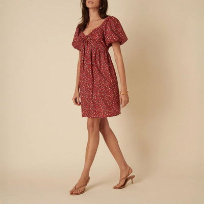 NOBODYS CHILD Joanna Mini Dress in Red