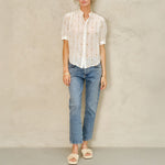 M.A.B.E Dacy EMB Top in Mustard