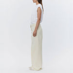 DAY BIRGER ET MIKKELSEN Pedro Heavy Jersey Sleeveless Top in Bright White