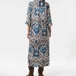 DEA KUDIBAL Herminedea Shirt Dress in Artistic Blush