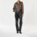 DEA KUDIBAL KikkiDEA Blouse with Bow in Animal