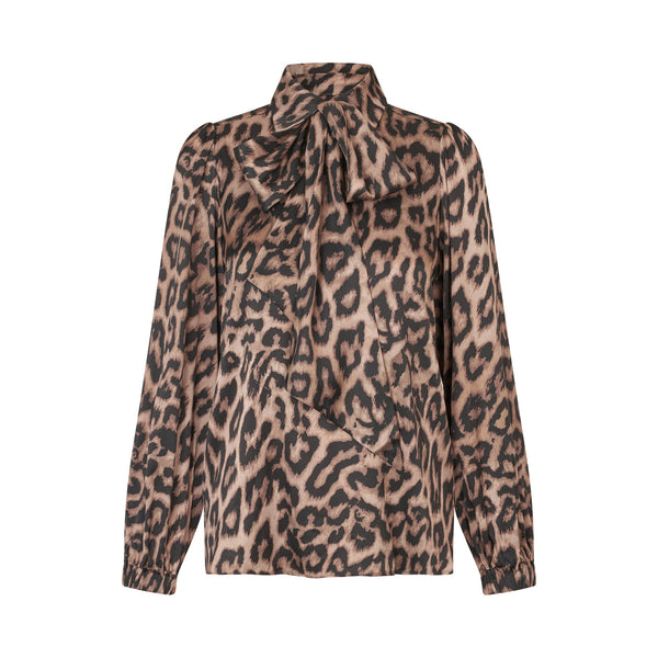DEA KUDIBAL KikkiDEA Blouse with Bow in Animal