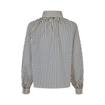 DEA KUDIBAL NicolaDEA Shirt with Sleeve Detail in Classic Stripe