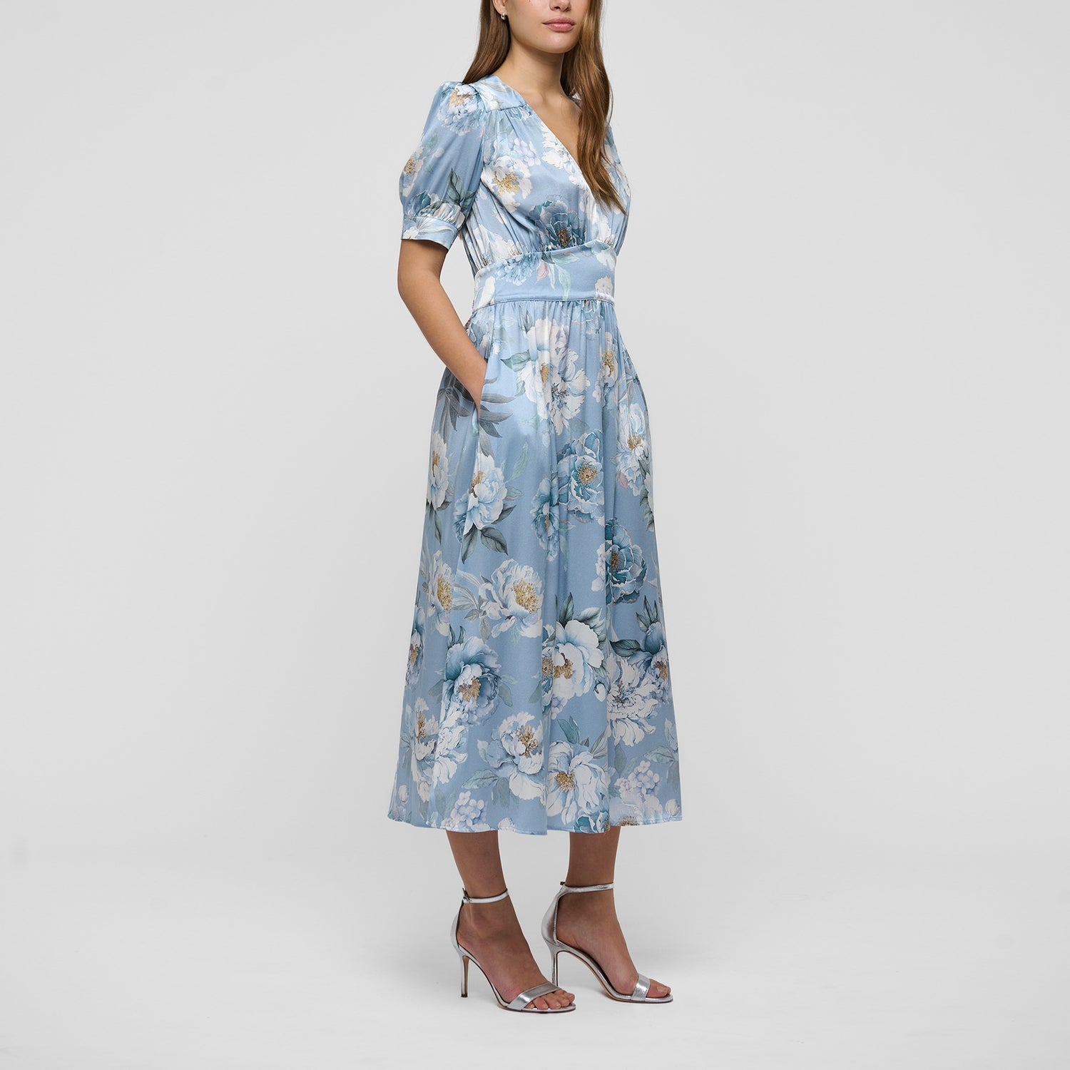 dea kudibal silk dress HelgaDEA - Lotus Black | Long silk dress