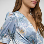 DEA KUDIBAL LeandraDEA Silk Dress in Paeonia Skyway