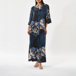 DEA KUDIBAL HelgaDEA Kimono Dress in Alepidia Blue