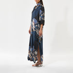 DEA KUDIBAL HelgaDEA Kimono Dress in Alepidia Blue