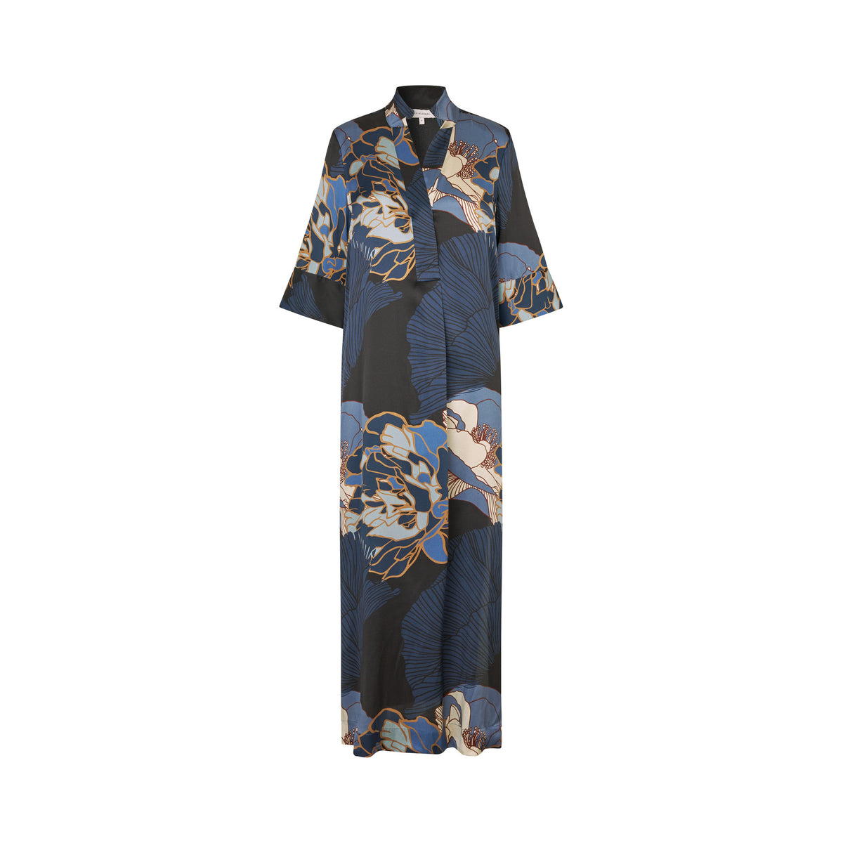 DEA KUDIBAL HelgaDEA Kimono Dress in Alepidia Blue