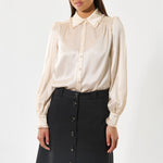DEA KUDIBAL UmaDEA Blouse with Details in Porcelain