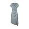 DEA KUDIBAL JacintaDEA Stretch Silk Dress  in L'Oeuf Ocean