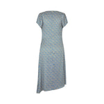 DEA KUDIBAL JacintaDEA Stretch Silk Dress  in L'Oeuf Ocean